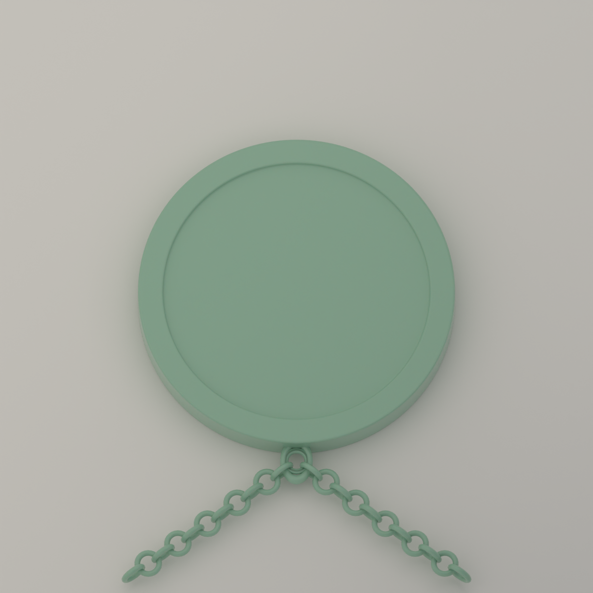Custom Necklace Pendant · Nephrite Jade (Hetian) · Machine