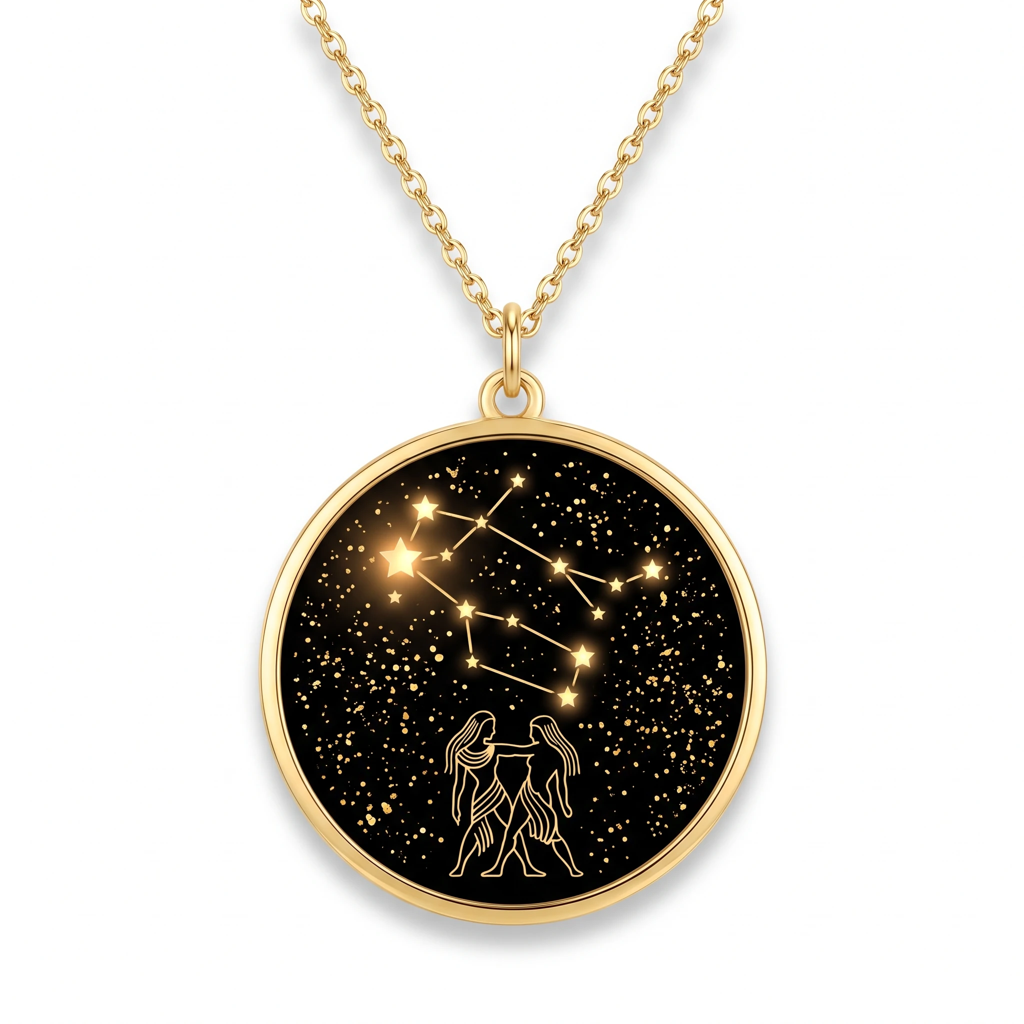 Gemini Constellation Keepsake — Engraved to Order