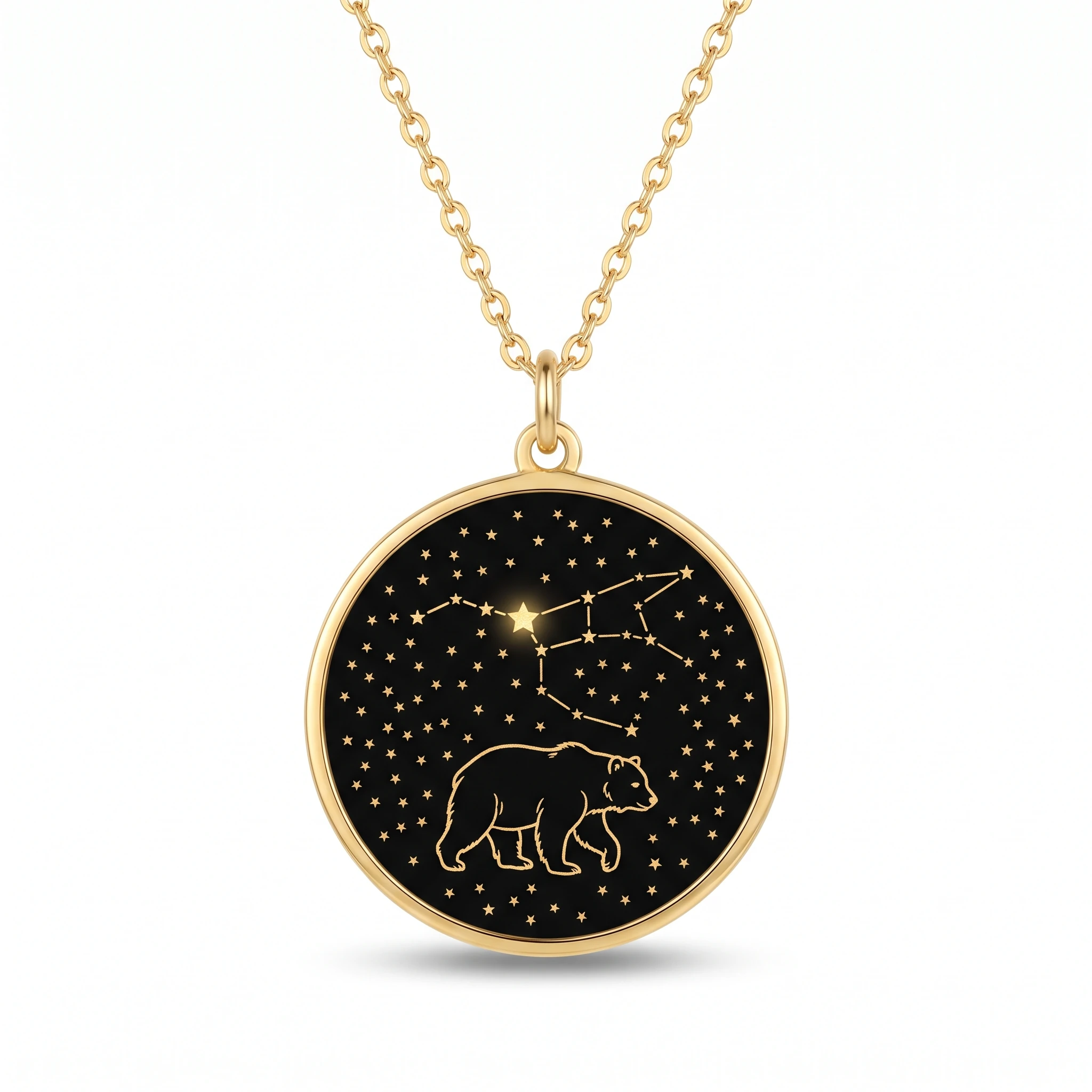 Ursa Major Guardian Constellation Custom Engraved Keepsake