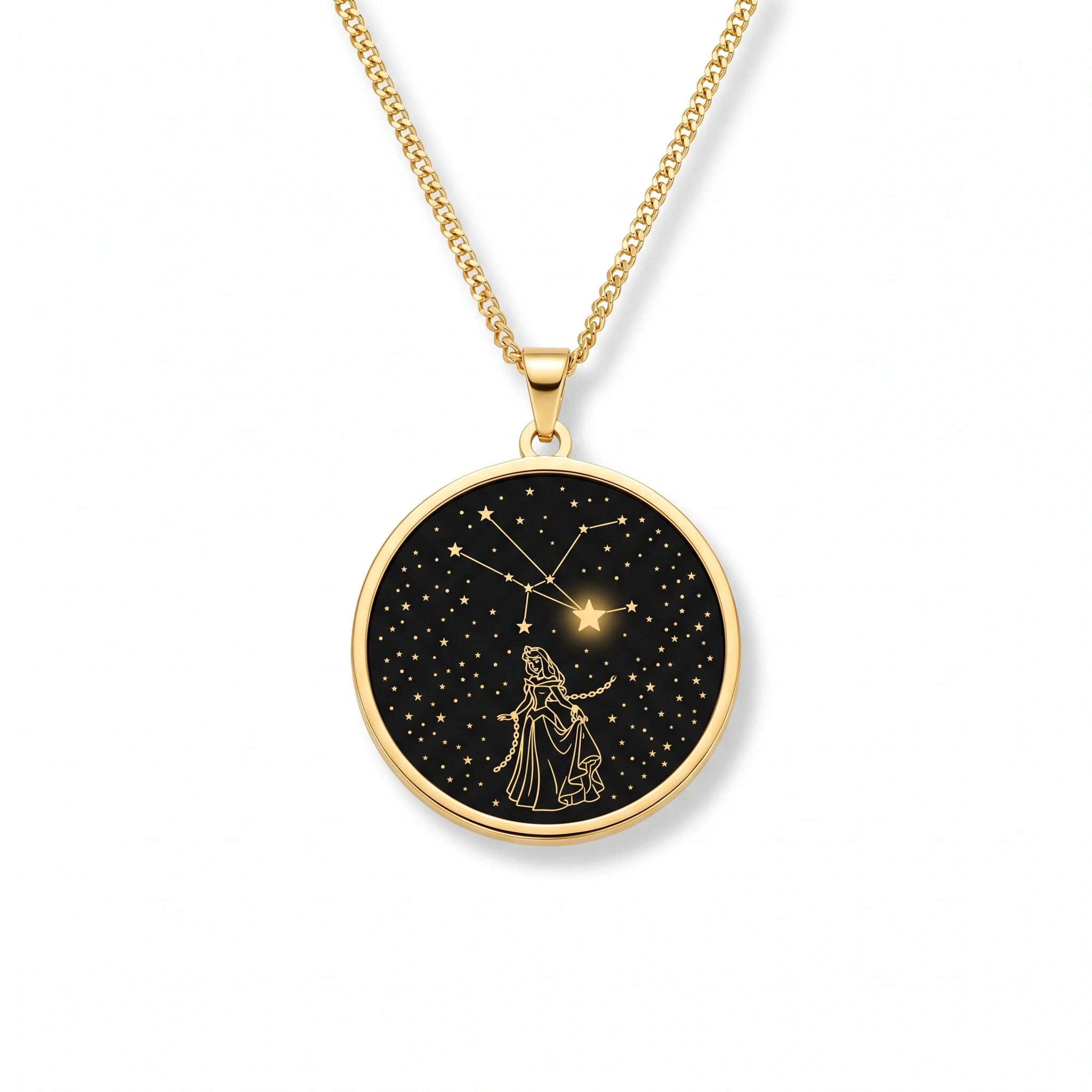 Andromeda Constellation Keepsake — Engraved to Order on Your Chosen Master Plate